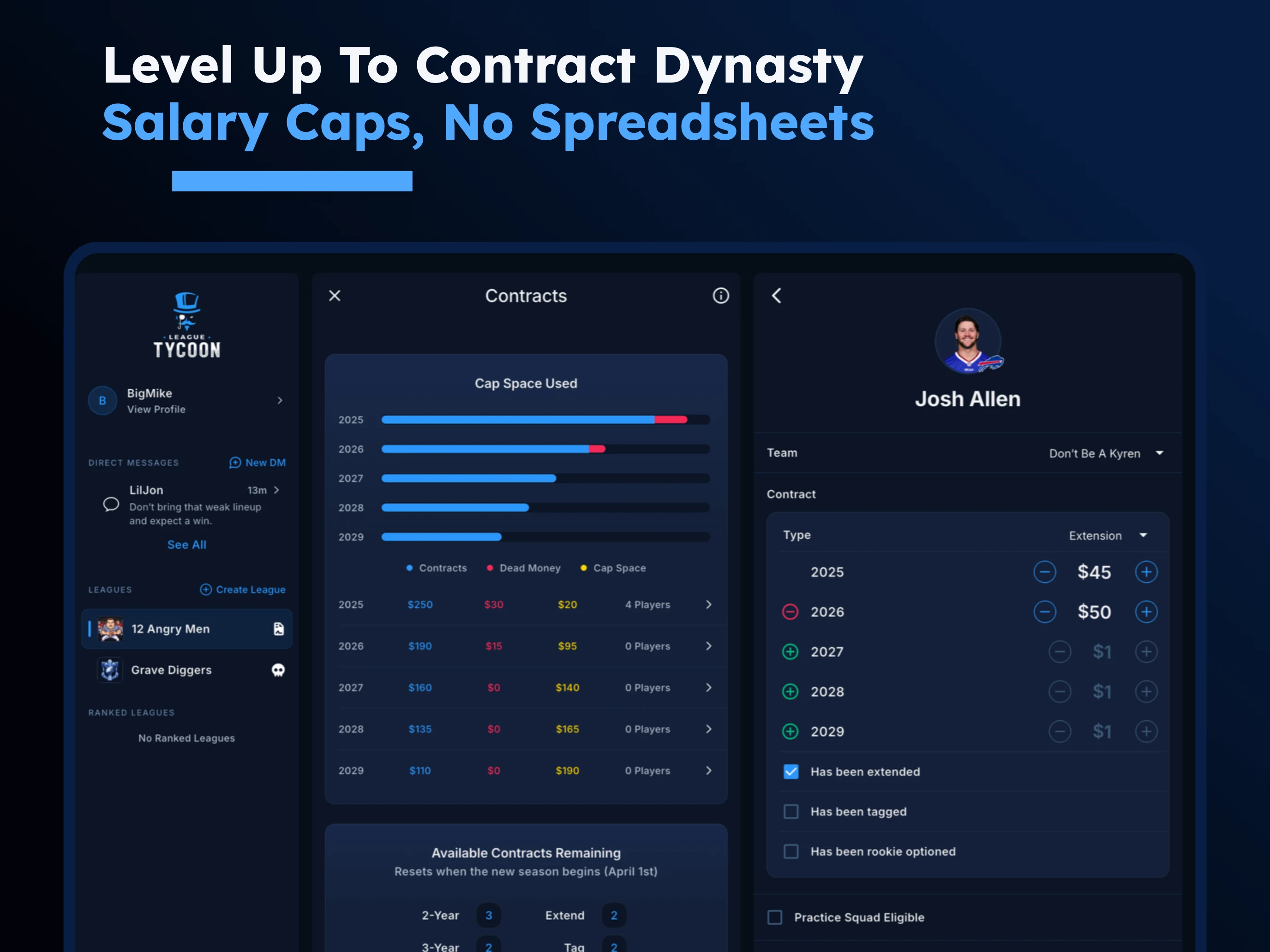 League Tycoon Fantasy Football screenshot
